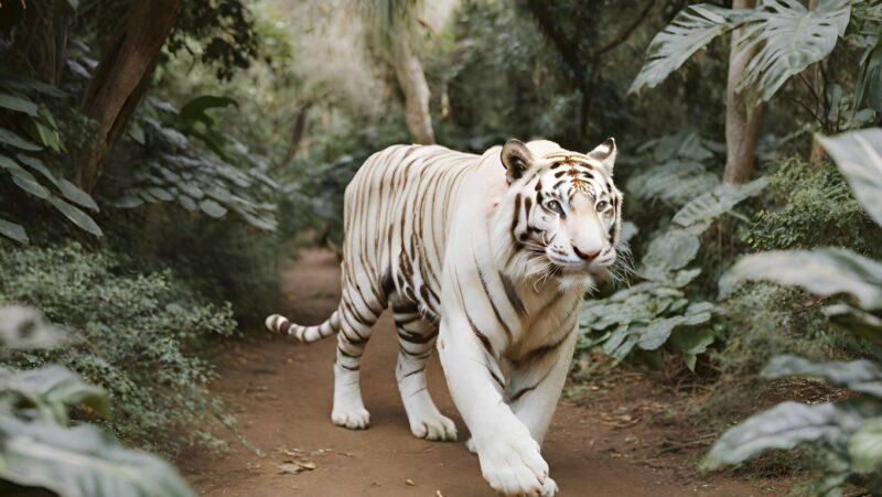 Spiritual interpretations of white tiger dreams